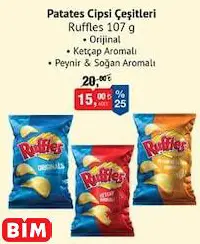 RUFFLES PATATES CİPSİ ÇEŞİTLERİ RUFFLES PATATES CİPSİ ÇEŞİTLERİ